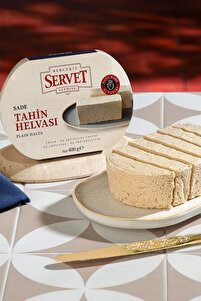 Rafine Şeker Ilavesiz - Sade Taze Tahin Helvası 400 gr ürün fotoğrafı