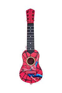 Oyuncak 6 Telli Örümcek Adam Gitar Çocuk Gitarı 50 Cm. Spider Man ürün fotoğrafı