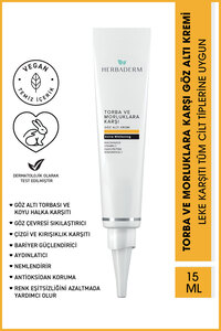Herba Derm Torba Ve Morluklara Karşı Göz Altı Kremi 15 ml ürün fotoğrafı