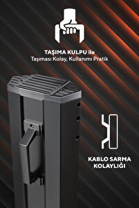 Dual Orbit Kule Isıtıcı MH-2300 ürün fotoğrafı