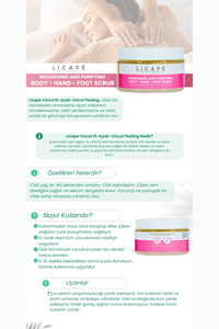 Besleyici Ve Arındırıcı Vücut - El - Ayak Peeling 250ml ürün fotoğrafı