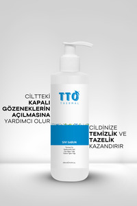 Sıvı Sabun 250 ml Egzamalı, Mantarlı, Atopik Ciltlerde ( Çay Ağacı Yağı / Tea Tree Oil ) ürün fotoğrafı