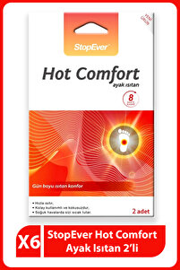 Hot Comfort Ayak Isıtan 6x2 ürün fotoğrafı