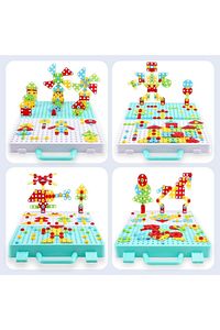 Fx Oyuncak 3d Yaratıcı 340 Parça Matkaplı Tamir Seti Urt014-001 Star Collection 210035 ürün fotoğrafı