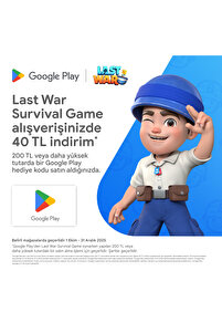 Google Hediye Kodu 1000 Tl ürün fotoğrafı
