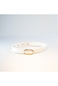 4'lü Ithal Oval Gold Tokalı Ince Kemer, Pantolon Kemeri, Gömlek Kemeri, Ceket Kemeri ürün fotoğrafı