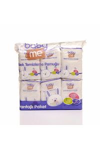 Baby Me Bebek Temizleme Pamuğu 6x60 Adet ürün fotoğrafı