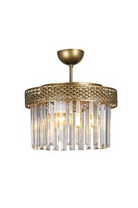 Sitrus 3.lü Eskitme Lux Kristal Taşlı Avize ürün fotoğrafı