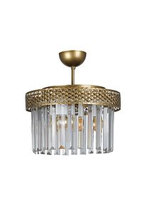 Sitrus 3.lü Eskitme Lux Kristal Taşlı Avize ürün fotoğrafı