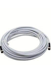 10 Metre Rg6/u4 Full Hd 3d 4k Anten Tv Çanak Uydu Lnb Kablosu (10mt.f Konnektör Takılı Hazır ) ürün fotoğrafı