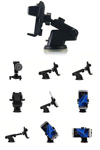 Tüm Araçlara Uyumlu 2li Set Araç Içi Akrobat Telefon Tutucu Ve Numaratör Parktel ürün fotoğrafı