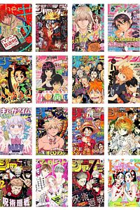 Anime Poster, 84 Adet, Anime Poster Kolaj Seti, Arkası Yapışkanlı, Anime Oda Dekoru, Kutulu Set ürün fotoğrafı