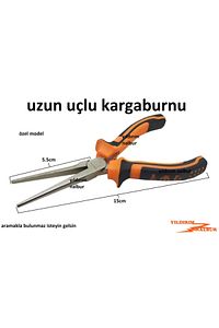 Uzun Tip Mini Kargaburnu Elektronikçi Küçük Karga Burun Kargaburun Çok Uzun ürün fotoğrafı