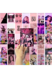 Blackpink Duvar Posteri Seti - Blackpink Poster, Arkası Yapışkanlı Kolaj Seti - 60 Adet - 10cm*15cm ürün fotoğrafı