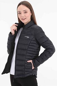 Basıc Padded Coat W Siyah Kadın Mont 101044463 ürün fotoğrafı