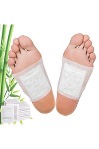 Kinoki Detox Ayak Bandı Toksin Ayak Bantı Ayak Detoks Bandı Ayak Detoksu 10 Adet Detox Bant ürün fotoğrafı