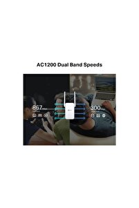 RE315 AC1200 1200Mbps Menzil Genişletici ürün fotoğrafı