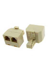 2'li Rj-11 Telefon Hat Dağıtıcı Çoklayıcı Splitter ürün fotoğrafı