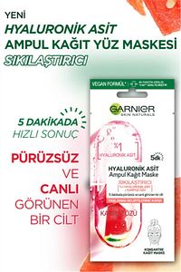 Marka: Hyaluronik Asit Sıkılaştırıcı Ampul Kağıt Yüz Maske Kategori: Yüz Maskesi ürün fotoğrafı