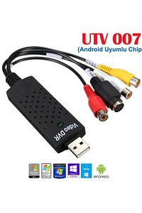Utv007 Chip Android Otg Windows 10 Uyumlu Usb Video Capture Kartı ürün fotoğrafı