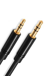 Iphone Samsung Xiaomi Huawei Oppo Uyumlu Örme 3,5mm Aux Çelik Örgü Araç Ev Müzik Video Ses Kablosu ürün fotoğrafı