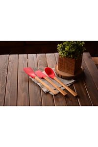 B0709 Bolly 3'lü Spatula Seti Büyük ürün fotoğrafı
