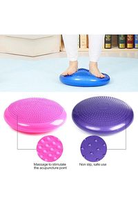 Kırmızı Denge Diski Balance Trainer Denge Topu Pilates Balans Disk Kırmızı ürün fotoğrafı