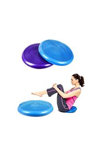 Kırmızı Denge Diski Balance Trainer Denge Topu Pilates Balans Disk Kırmızı ürün fotoğrafı