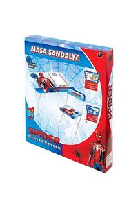 Spıderman Katlanabilir Ders Çalışma Masası + Sandalyesi Erkek Öğrenci Eğitim Masa Sandalye Takımı ürün fotoğrafı