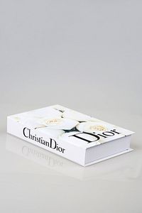 Christian Dior Beyaz Gül Dekoratif Kitap Kutu ürün fotoğrafı