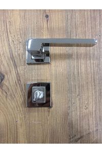 Anka Kare Rozetli Kapı Kolu Wc - Banyo Kapısı - Kapı Kolu ürün fotoğrafı