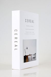 Cereal Travel And Style Dekoratif Kitap Kutu ürün fotoğrafı
