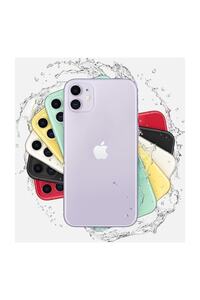 iPhone 11 64 GB Mor Cep Telefonu Aksesuarsız Kutu (Apple Türkiye Garantili). ürün fotoğrafı