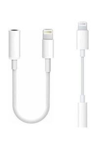 Iphone 7 8 X Plus Uyumlu Kulaklık Çevirici Lightning Aux Dönüştürücü ürün fotoğrafı