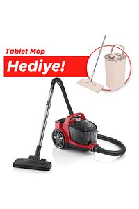 Ar4071 Clean Force Red Cyclone 890 W Toz Torbasız Süpürge Hediyeli ürün fotoğrafı