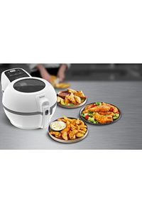 Fz7200 Actifry Extra Fritöz 1 Kg Kapasite, Cam Kapak, 39.1 X 39.1 X 26 Cm (1510001726) ürün fotoğrafı
