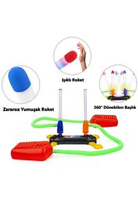 Air Rocket Duello Oyuncak Seti 2 Işıklı Roket 2 Işıksız Yedek Roket Ile Beraber ürün fotoğrafı
