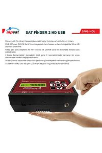 2 Hd Usb Yeni Uydu Ayar Cihazı ürün fotoğrafı