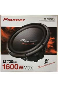 Subwoofer Bas Çift Bobin 2021 Model Gerçek Champion Series Ts-w312d4 1600 Watt 30 Cm ürün fotoğrafı