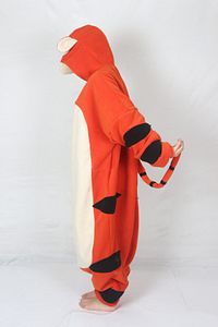 Yetişkin Kigurumi Kaplan Hayvan Kostümü Gereksiz Şeyler Pijama Kostüm ürün fotoğrafı
