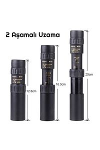 10-300x40mm Zoom Monoküler Teleskop Taşınabilir Su Geçirmez Dürbün ürün fotoğrafı