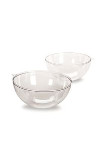 Plastik Top Geçmeli Şeffaf 6 cm Çapında, Süsleme Topu, 8 Adet ürün fotoğrafı