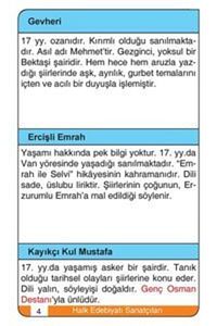 Delta Kültür Yayınları Türk Edebiyatında Şairler Ve Yazarlar Bilgi Kartları ürün fotoğrafı