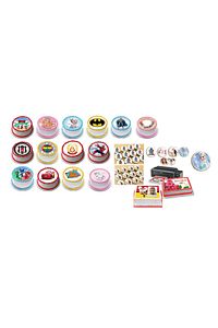 Yenilebilir Pasta Resmi Unicorn Pirinç Kağıdından 6-8-10 Kişilik Pastaya Uygun 16 Cm ürün fotoğrafı