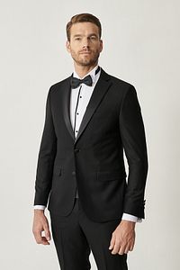 Erkek Slim Fit Dar Kesim Desenli Smokin Damatlık ürün fotoğrafı