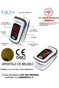 Pulse Oksimetre Taşınabilir Parmak Tipi Jpd-500e ürün fotoğrafı