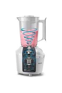 Problend teknolojisi  ,450 W ,  HR2041/00 Sürahi Blender , Beyaz , 2 Litre , Çelik Bıçaklar ürün fotoğrafı