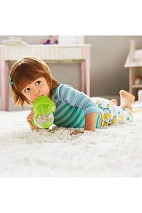 Tıklama Kilitli Uçlu Pipetli Alıştırma Bardağı, 6ay , 207ml, Yeşil, 1 Adet ürün fotoğrafı