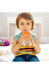 Tıklama Kilitli Uçlu Alıştırma Bardağı, 12ay+, 296ml, Turuncu, 1 Adet ürün fotoğrafı