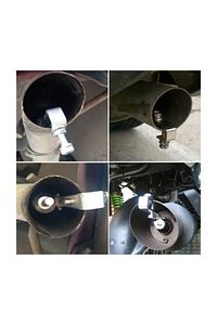 FK TUNING Islık Egzoz Ses Aparatı Her Araca Uygun Turbo Sesi (1ADET) BKU45 ürün fotoğrafı